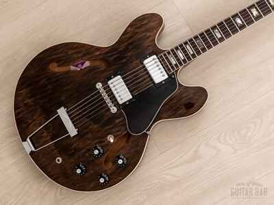1973 Gibson ES-335 TDW Vintage Semi-Hollow Guitar Walnut, 100% Original, T-Tops