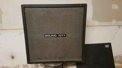 1969 SOUND CITY CAB - 4 x 12" - made in U K.
