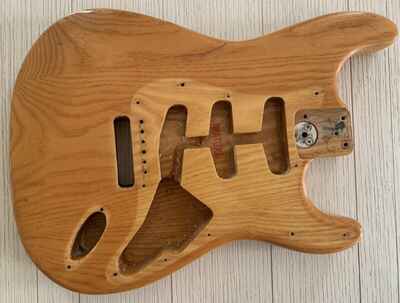 Vintage 1973 Fender Stratocaster Guitar Body, Original, No Mods, 1970s USA Strat