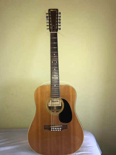 Morris 12 string B-28, Made in Japan in 1969 with original hardcase