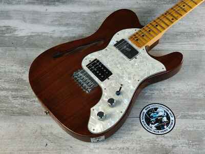 1973 Greco Japan TE-400 Thinline Semi Hollowbody Telecaster Deluxe (Brown)