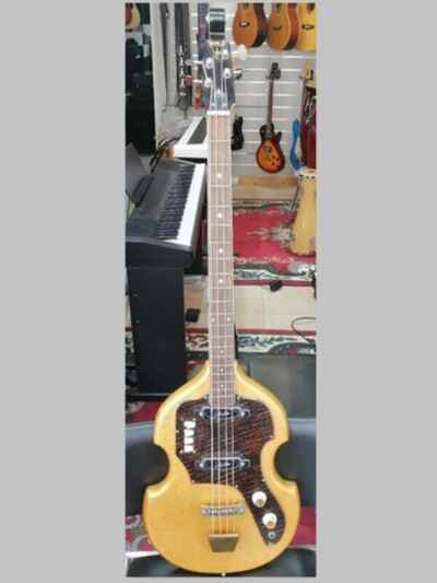 Basso elettrico Eko Violin 1150 con pickup Shaller 4 corde Vintage