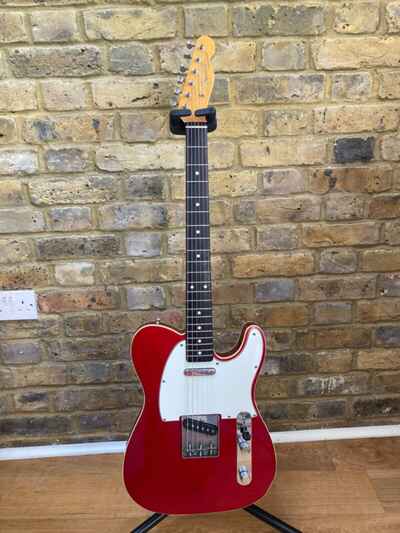 MIJ Fender Telecaster Custom 1985 candy apple red