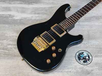 1985 Ibanez Japan RS520 Roadstar II Vintage Electric Guitar (Black)