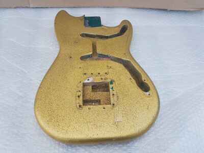 1962 FENDER DUO SONIC USA BODY - GOLD SPARKLE