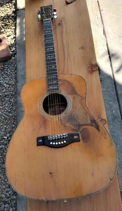 1971 FG300 Yamaha Red Label (Nippon Gakki )Acoustic Guitar