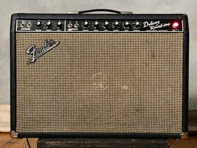 1966 true vintage fender deluxe reverb amplifier