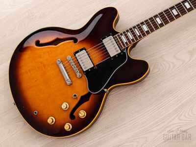 1987 Greco Mint Collection SA-64-70 Super Real Vintage ES Semi-Hollow, Japan