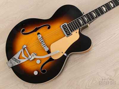 1957 Gretsch Streamliner 6190 Vintage Hollowbody Guitar Sunburst w /  Case