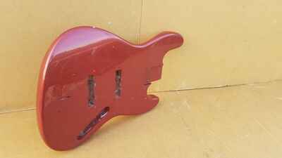 1964 FENDER JAZZ BASS BODY - Made in USA - ROT