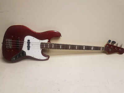 1966 FENDER JAZZ BASS USA - CANDY APPLE RED