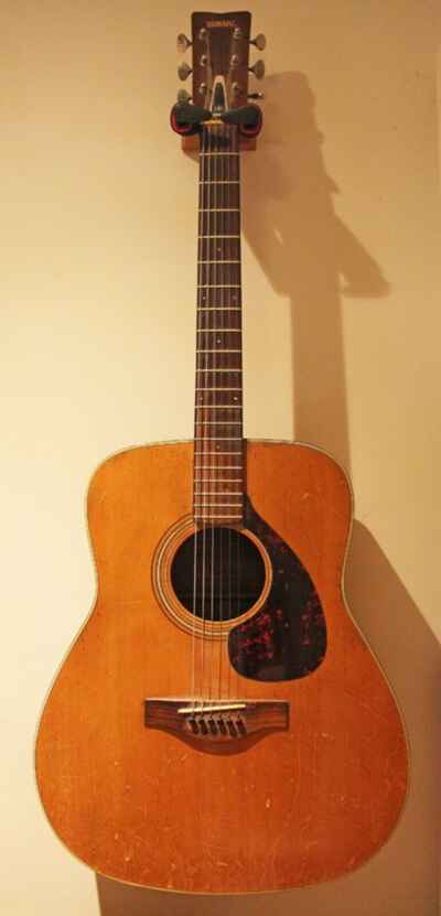 YAMAHA FG180 Red Label Made In Taiwan Vintage 1970s Acoustic Guitar Used