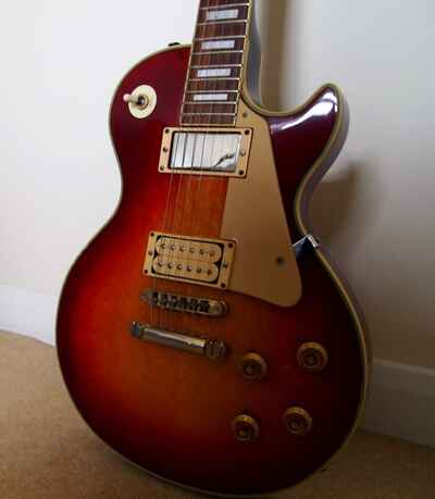 Greco, EG1000, 1980, Cherry Sunburst, Gibson Conversion