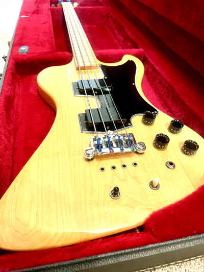 1978 Gibson RD Artist "NATURAL BLONDE" Electric (MOOG) Bass + OHSC