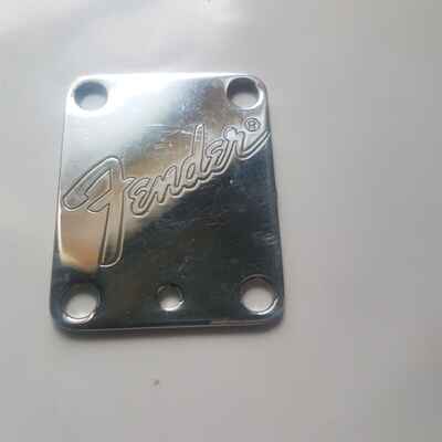 1983 FENDER STRATOCASTER NECK PLATE USA - DAN SMITH