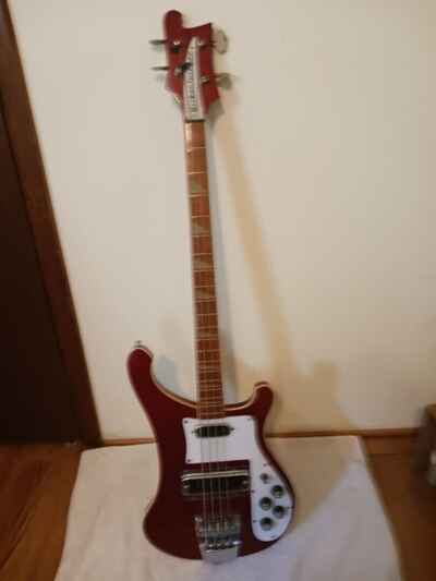 1972 4001 Rickenbacker Bass Guitar. Great Christmas gift!