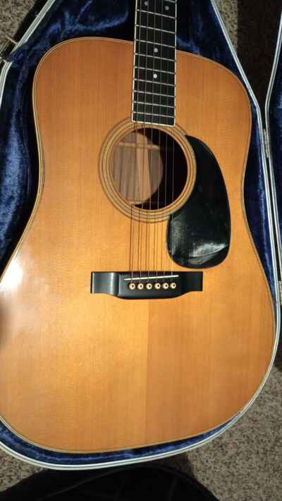 1972 Martin D-35 Dreadnought Acoustic Guitar And OHSC Rudy