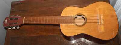 Vintage GILB Guitar Acoustic Classical Artisan Instrument 29 3 / 8" NEEDS WORK