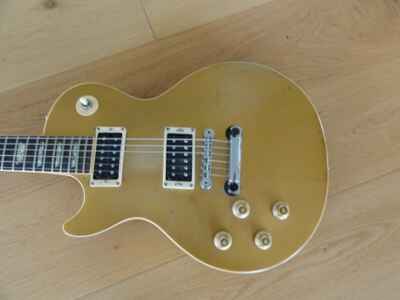 Gibson 1972 les Paul gold top left handed