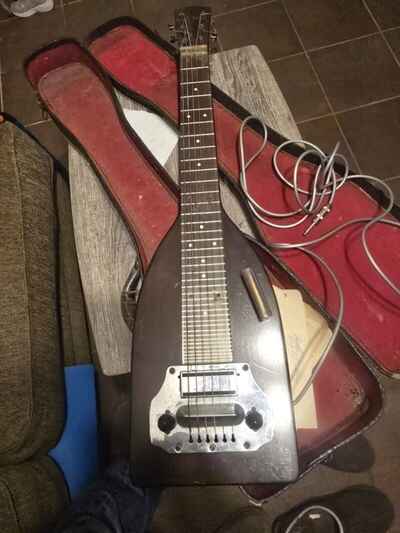 Electromuse Six String Lap Steel with Original Case