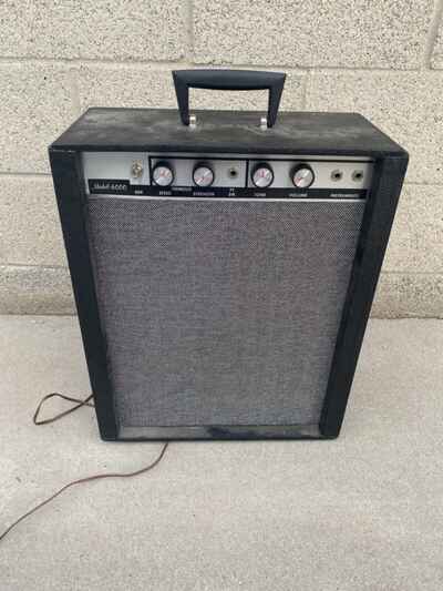 Vintage Montgomery Ward (Airline) Model 6000 Tube Guitar Amp READ **