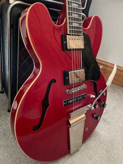 Epiphone Joe Bonamassa 1962 Custom ES-335 Guitar, Sixties Cherry