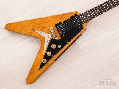 1977 Greco FV-900 Flying V Vintage Guitar w /  Case, Japan Rocket Roll