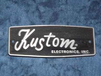 Vintage 5"  Kustom Logo - Diecast Zinc