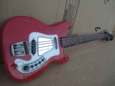 1969 HAGSTROM I BASS - made in SWEDEN - SUPER SLIM NECK