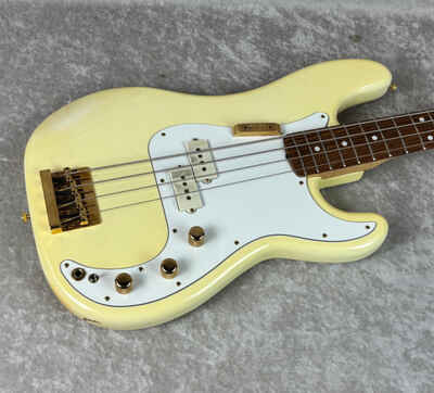 1982 USA Fender Precision Special P-Bass in cream with hardcase