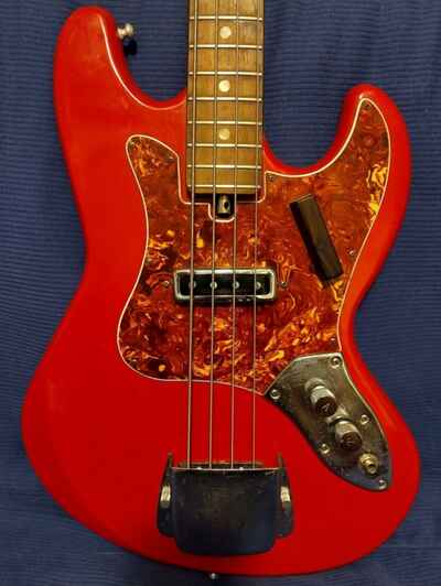 Teisco top twenty 1971 shortscale electric bass guitar 1960s 1970s