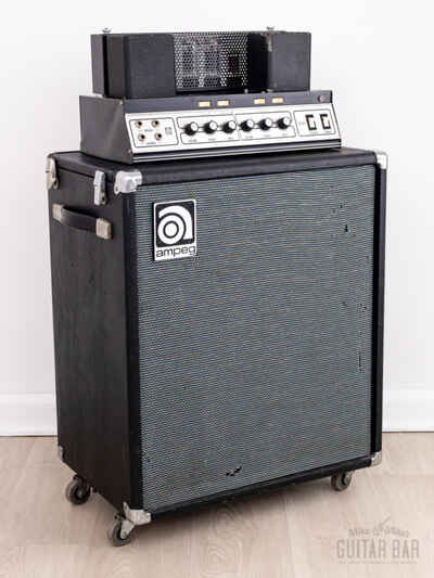 1979 Ampeg B-15N Portaflex Fliptop Vintage Tube Bass Amp 1x15