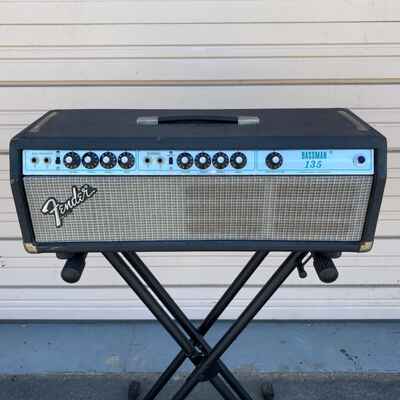 Fender Bassman 135 Vintage 2-Channel 135-Watt Guitar Tube Amp Head 1978-1983