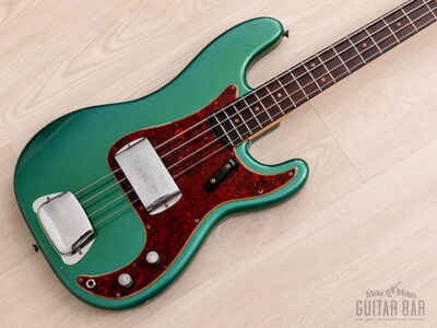 1964 Fender Precision Bass Pre-CBS Vintage Bass Sherwood Green (Riggio)