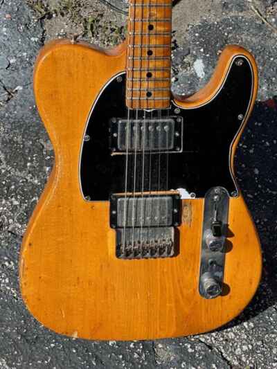 1972 Fender Telecaster a modified bad ass w / a pair of Humbuckers a Les Paul-Tele