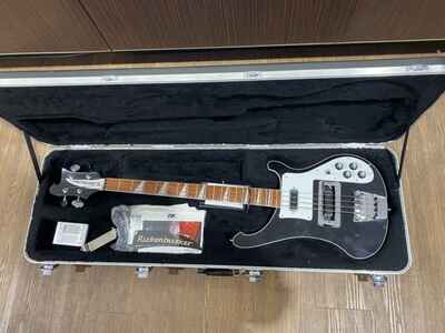 Rickenbacker 4003 JG Jetglo Vintage Solid Bass Guitar W /  OG Case | Made In USA