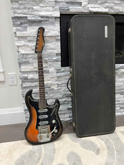 1968 Burns London Baldwin Jazz split sound electric guitar