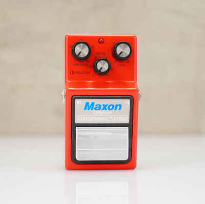 Maxon CP9Pro+ Compressor  /  Limiter Guitar Effects Pedal w /  Users Guide #55465