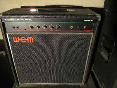 80s WEM DOMINATOR 25 MK II COMBO TUBE AMP - made in ENGLAND