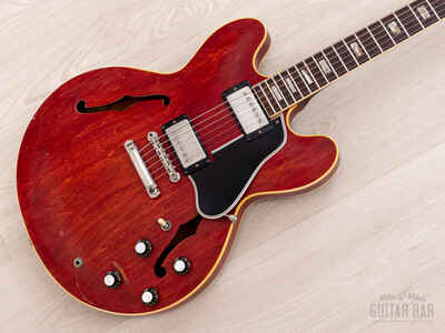 1962 Gibson ES-335 TDC Vintage Semi-Hollow Guitar Cherry w /  Case