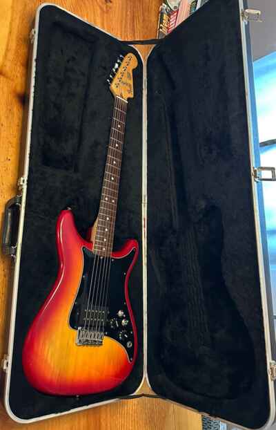 1981 Fender Lead 1 I Cherry Burst Electric Guitar