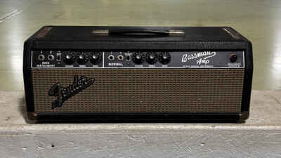 1967 Fender Bassman Amp Black Face (AA165)