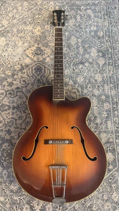 Vintage Hofner Archtop Guitar Acoustic - Copy Untested