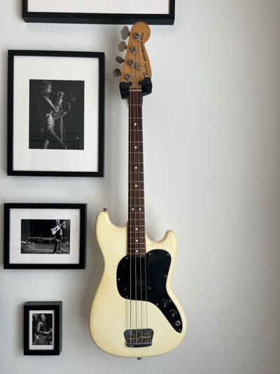 Fender Musicmaster Bass 1978 - Olympic White