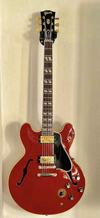 Gibson ES 345 TD Original 1960 Cherry Red Stoptail Guitar.