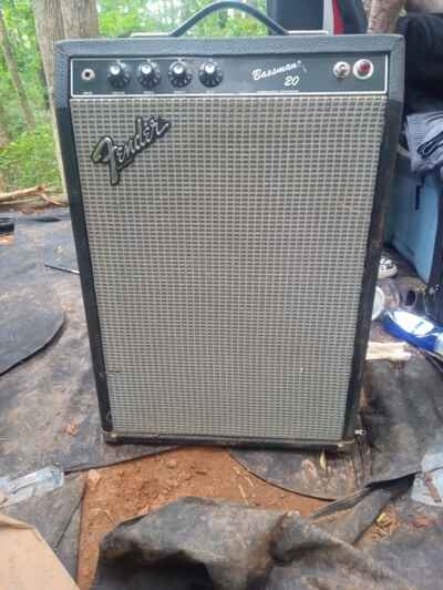 Vintage Fender Bassman 10 Combo Tube Guitar Amplifier 6L6GC Amp