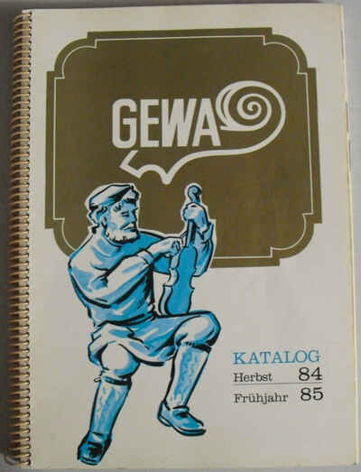 GEWA Katalog - 1984  /  85 - Musikinstrumente- Etui- und Taschenfabrik