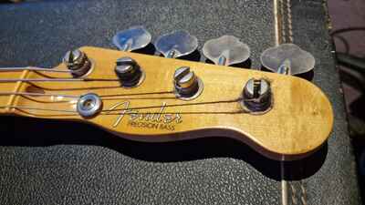 1957 Fender Precision Bass Artist Owned Telecaster Headstock RARE Vintage 50s