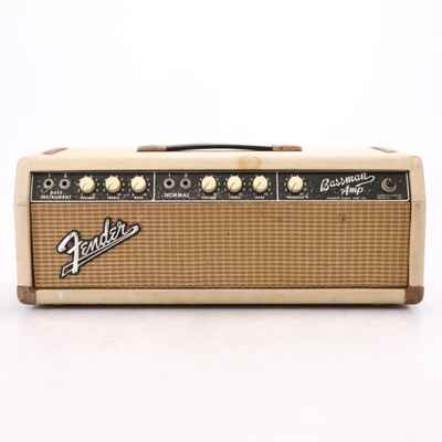 1964 Fender Bassman 6G6-B Blonde Guitar Amplifier Head #46508