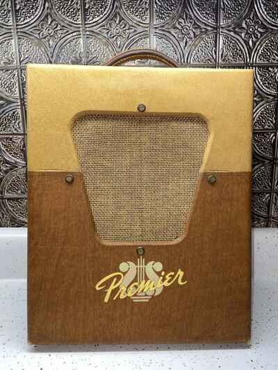 Rare Vintage 1950s Premier Model 50 Tube Amplifier 15??x12??x7 5??